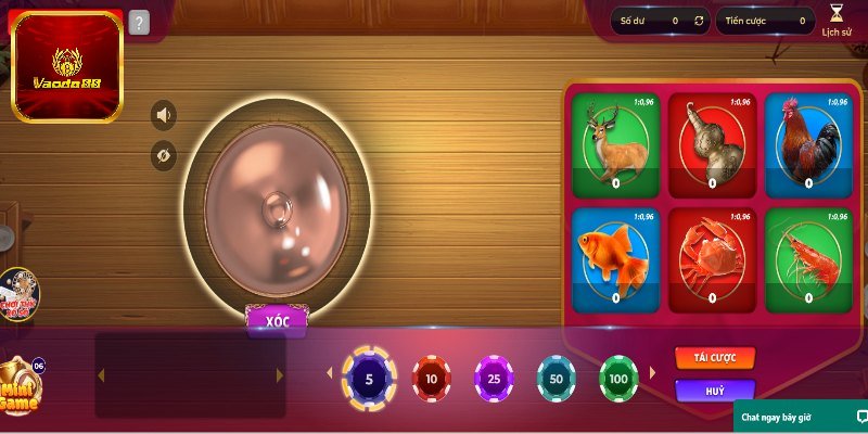 Chơi cược hai biểu tượng bầu cua Vando88 dễ trúng