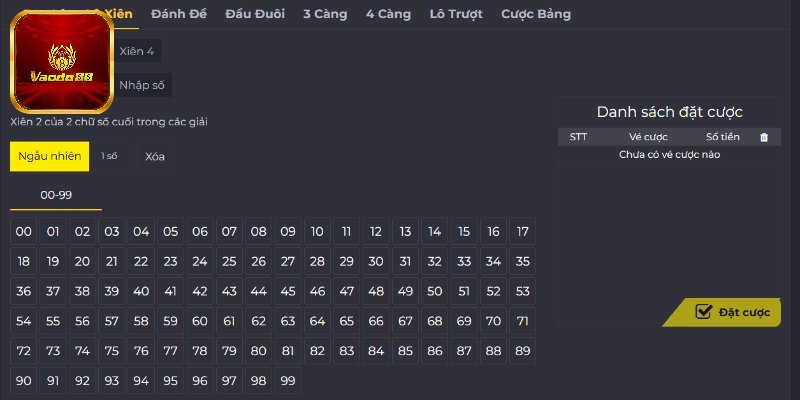 Những kiểu chơi lô đề Vando88 được nhiều người lựa chọn