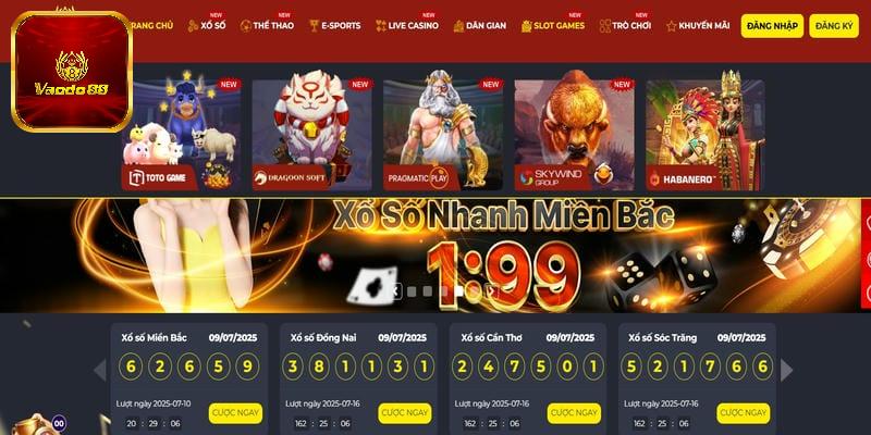 Nổ hũ Vando88 đẳng cấp với khoản Jackpot siêu khủng