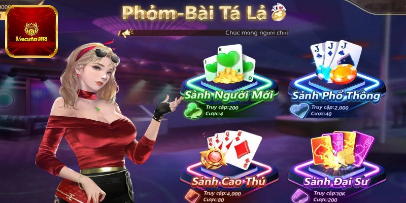 Sự thú vị của sân chơi phỏm Vando88