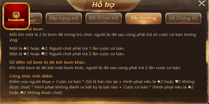 Tỷ lệ thưởng khi thắng cực kỳ đẳng cấp
