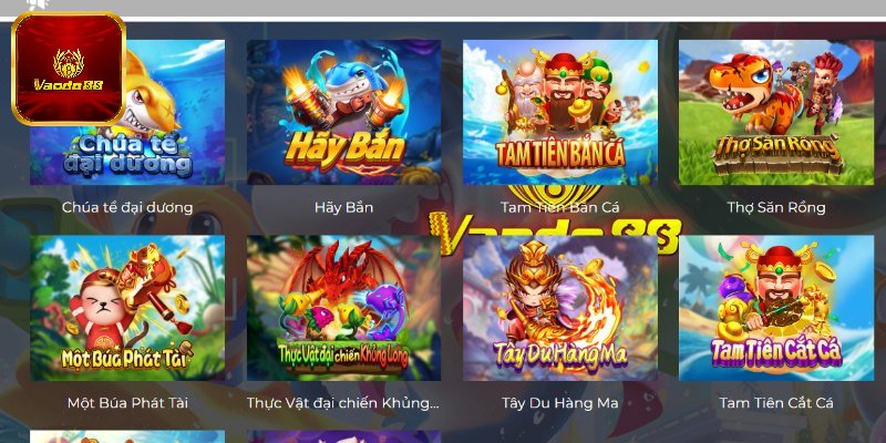 Vài nét về danh mục bắn cá Vando88