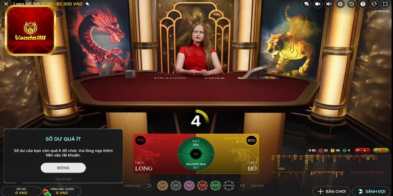 Vì sao nên chơi game casino Rồng Hổ?
